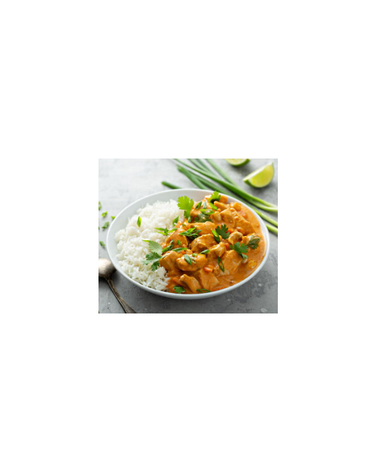 Poulet au curry & riz