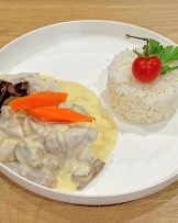 Blanquette de veau et son riz